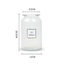 Load image into Gallery viewer, Nordic Design Glass Vase European Decoration Home Flower Vase Flower Arrangement Hydroponic Tabletop Vase For Flower Decoration