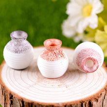 Load image into Gallery viewer, Resin Miniature Small Mouth Vase Diy Craft Accessory Home Garden Decoration Accessories Home Decoration Fine-cut vase ornament